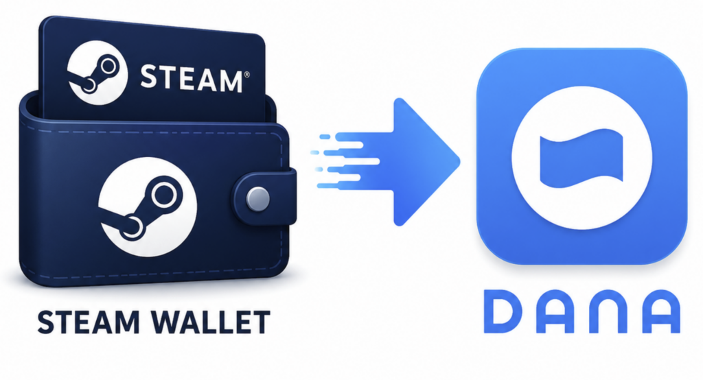 Transfer Steam Wallet ke DANA