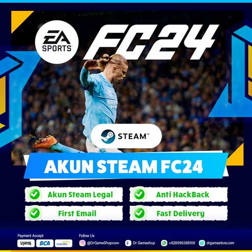 Akun Steam FC24 Murah - Instant Delivery
