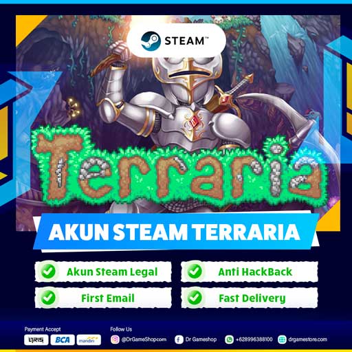 Akun Steam Terraria Murah - First Email